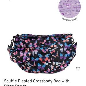 Lug Scuffle, Watercolor Butterflies, NWT